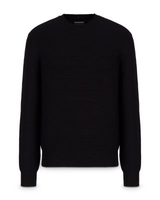 Textured Logo Sweater