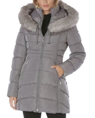 laundry belted puffer coat