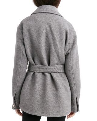 gray wool jacket womens