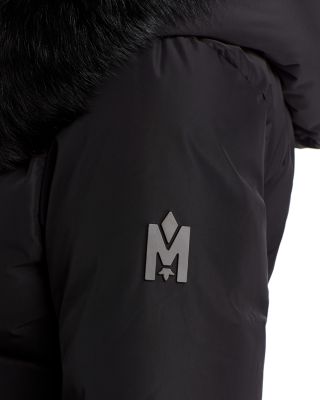 Adali Hooded Shearling Down Jacket
