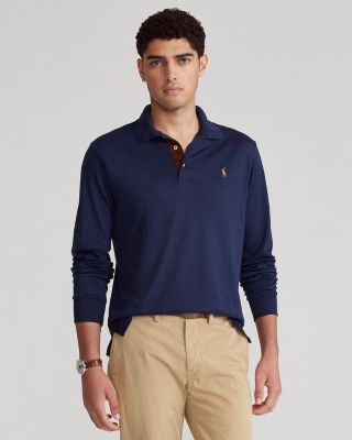 Polo Ralph Lauren Classic Fit Soft Cotton Long-Sleeve Polo Shirt