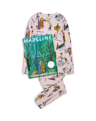 Hatley - Girls' Madeline Book & Cotton Pajamas Set - Little Kid