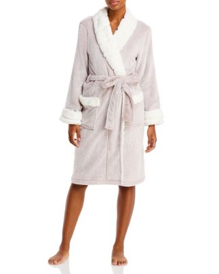 natori long plush robe