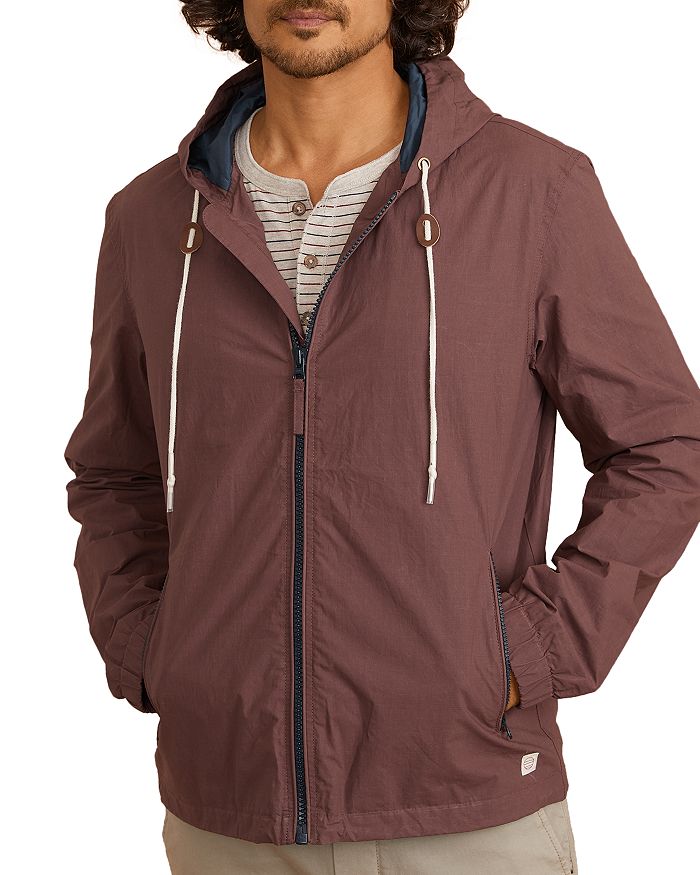 Marine layer store waxed jacket