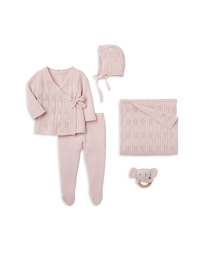 Pointelle Underwear Set - Baby Blues & Pink