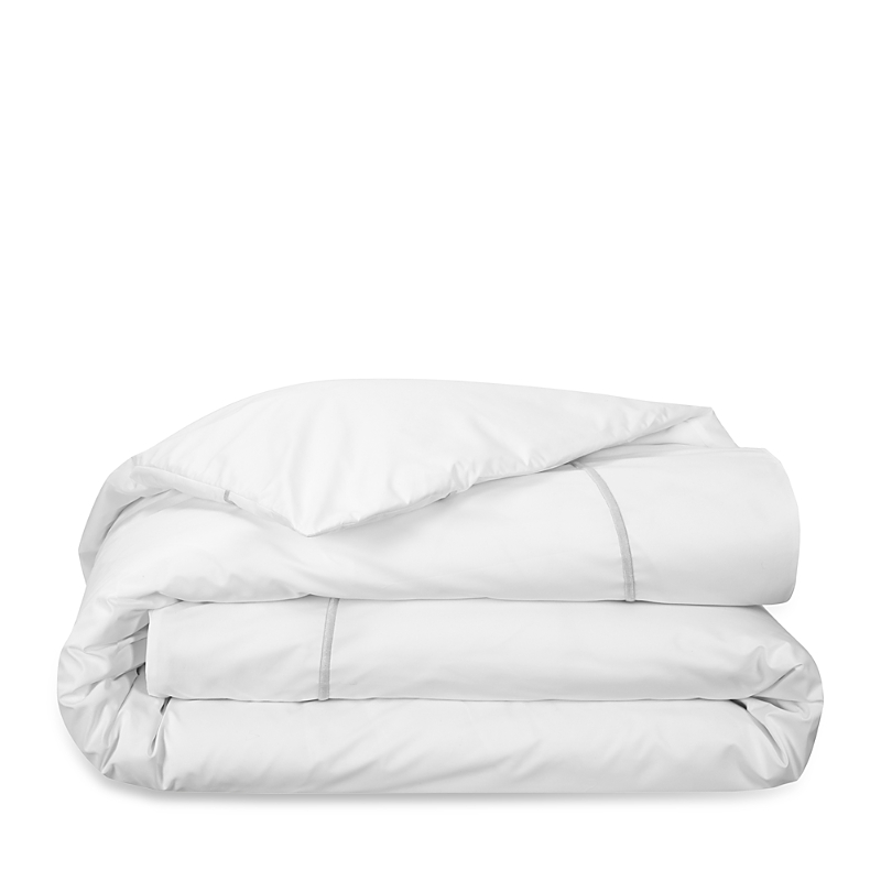 Yves Delorme Athena Duvet Cover, King In Silver