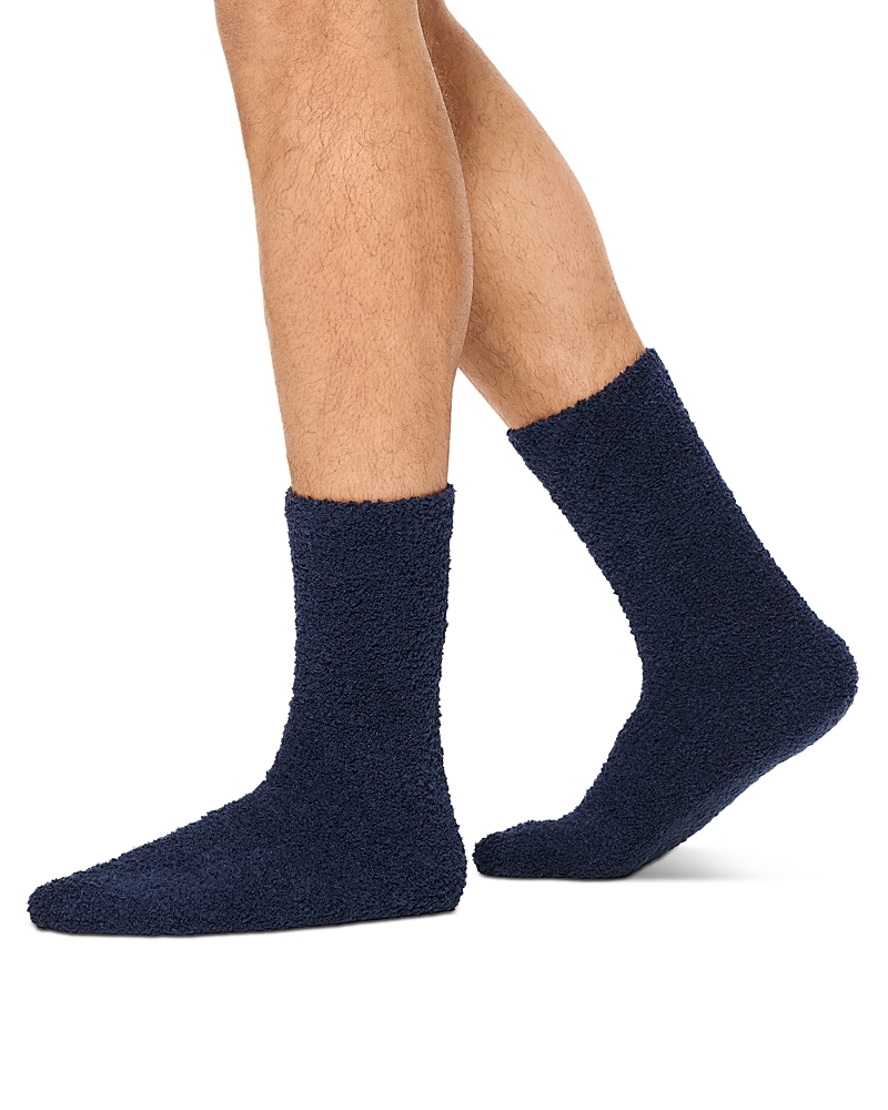 Ugg Fincher Ultra Cozy Socks In Navy