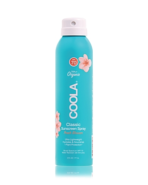 Coola Classic Body Organic Sunscreen Spray Spf 70 - Peach Blossom 6 Oz.