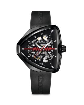 Hamilton Elvis80 Skeleton Automatic Mens Watch H24535331 In Black