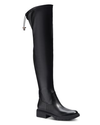 over the knee coach boots