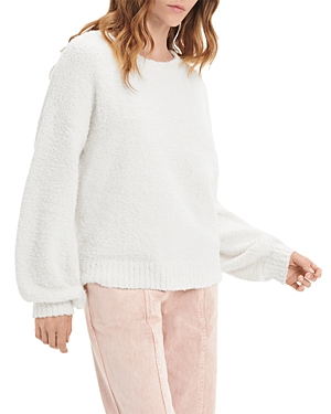 Ugg Paden Fluffy Knit Sweater In Cream