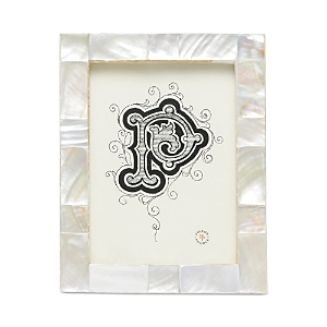 Pigeon & Poodle Lesina Kabibe Shell Frame, 5 X 7 In Kabibe Shell