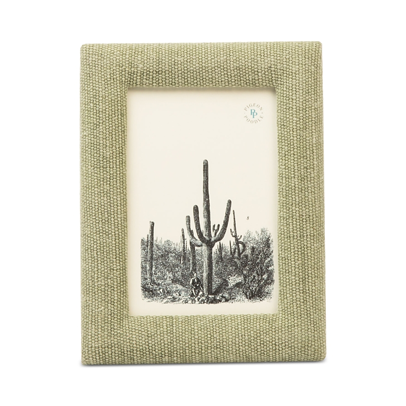 Pigeon & Poodle Kemi Jute Frame, 4 X 6 In Light Green