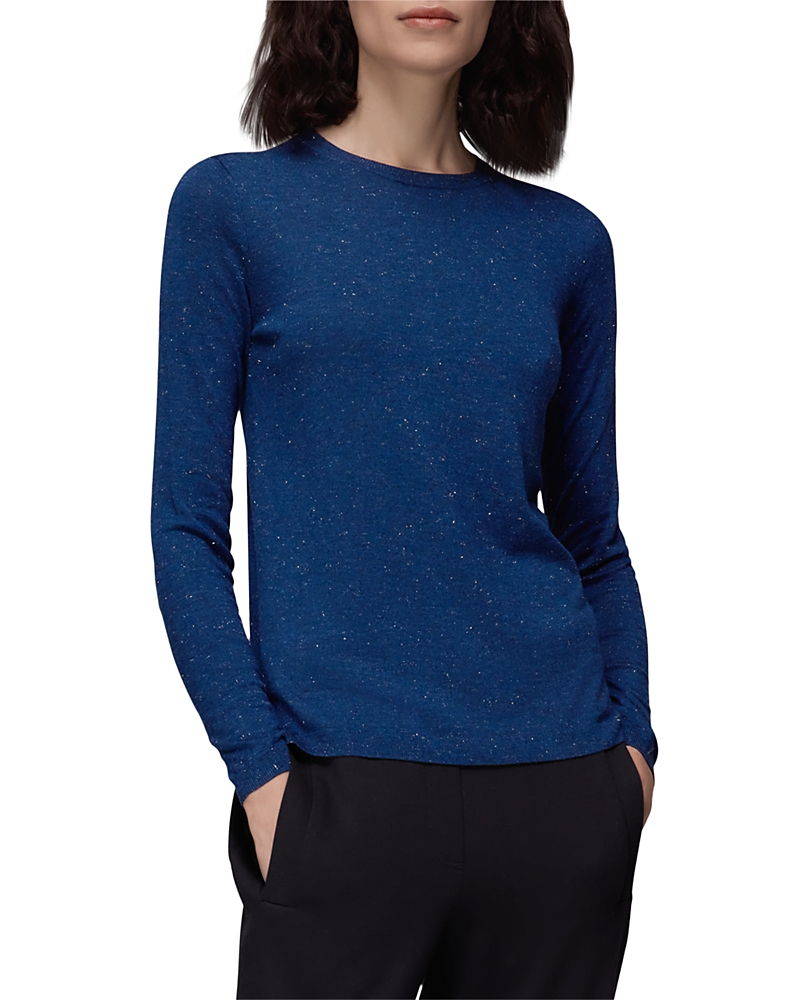Whistles Annie Sparkle Knit Top
