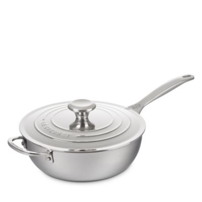 Le Creuset - Signature Stainless Steel Nonstick 3.5 Qt. Saucier Pan