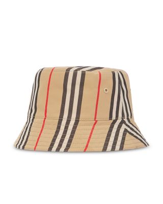 Burberry Reversible Icon Stripe Bucket Hat