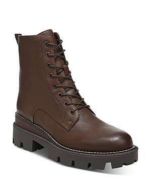 Sam Edelman Women's Garret Lace Up Booties In Dark Brown