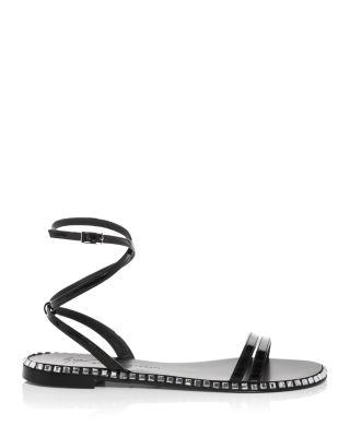 zanotti flat sandals