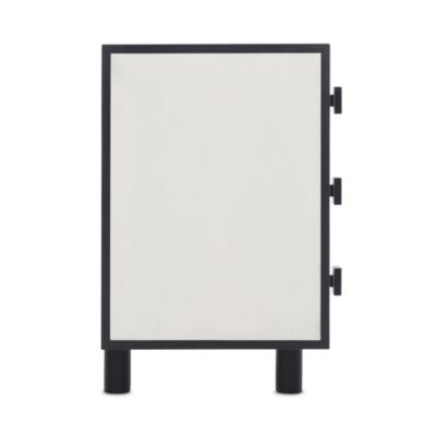 Bernhardt Silhouette 3 Drawer Nightstand with Square Hardware