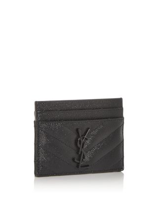 Saint Laurent Cassandre Matelasse Card Case
