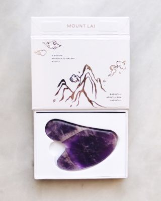 The Amethyst Gua Sha Facial Lifting Tool
