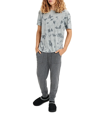Ugg Heritage Comfort Hank Jogger Pants In Charcoal Heather