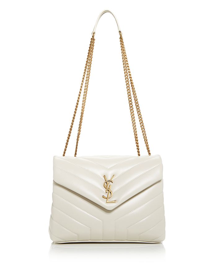 Saint Laurent Loulou Small Quilted Leather Crossbody | Bloomingdale's