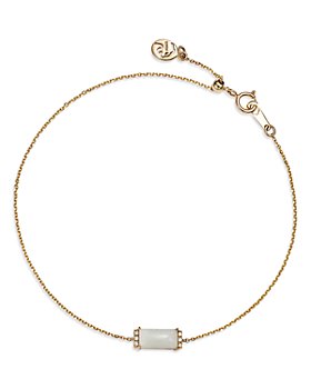 Bloomingdale's - Birthstone & Diamond Accent Chain Bracelet in 14K Gold - 100% Exclusive