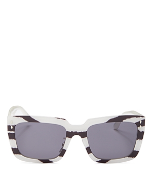 Isabel Marant Women's Square Sunglasses, 55mm In Ivory/gray