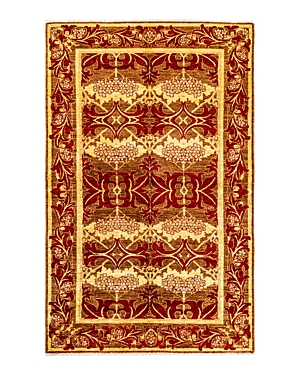 Bloomingdale's Arts & Crafts M1641 Area Rug, 4'10 X 7'9 In Yellow