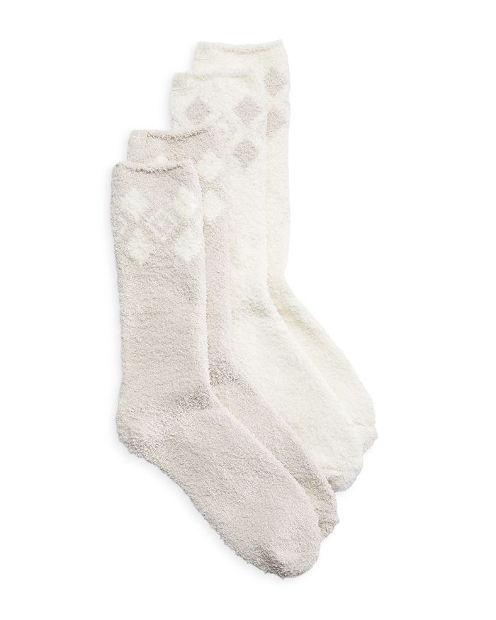 BAREFOOT DREAMS Women's Patchwork Socks, 2 Pairs - 100% Exclusive