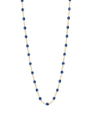 Gigi Clozeau 18K Yellow Gold Classic Gigi Resin Bead Collar Necklace, 16.5