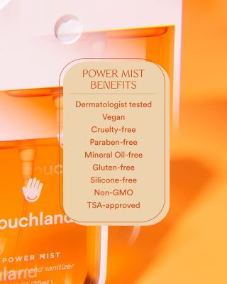 Power Mist Hydrating Hand Sanitizer 1 oz., Citrus Grove