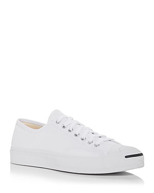 Converse White Jack Purcell First In Class Sneakers In White/white