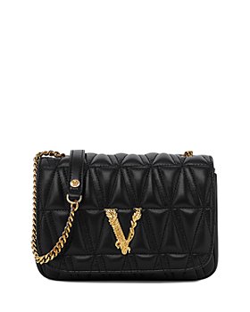 Versace - Virtus Quilted Leather Crossbody