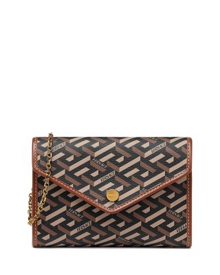 VERSACE★素敵！Brown SET OF 3 La Greca Envelope POUCH Versace La Greca Signature Pouch | Bloomingdale's