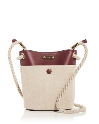 【CHLOE】SMALL KEY BUCKET BAG Chloé Key Small Linen Bucket Bag | Bloomingdale's