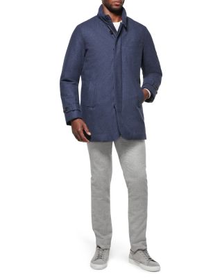 Stretch Down Filled Car Coat