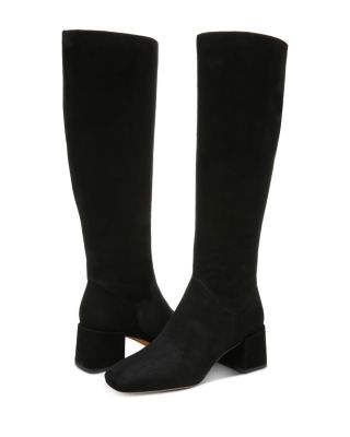 long boots low heel