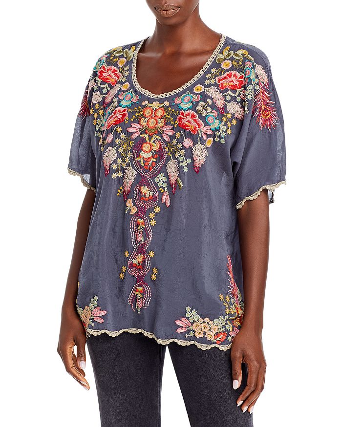 Embroidered Tops - Bloomingdale's