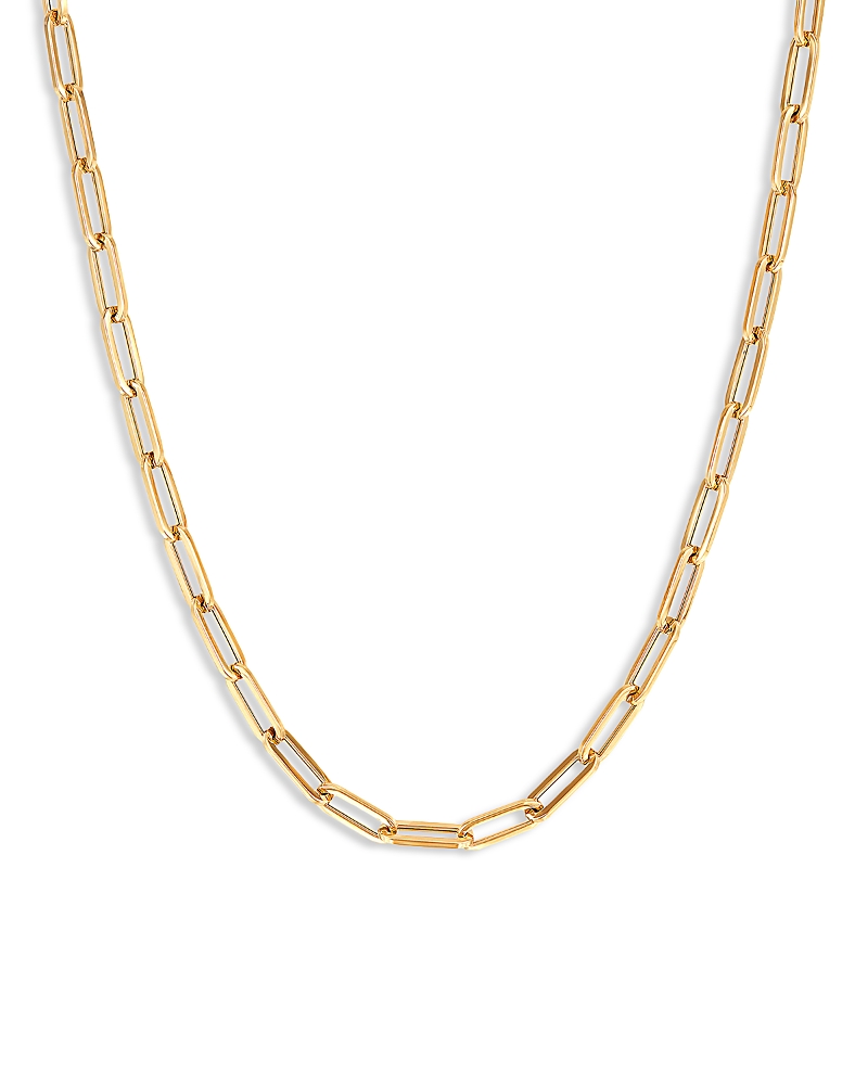 Bloomingdale's Paperclip Link Chain Necklace In 14k Yellow Gold, 20 - Exclusive In Gold