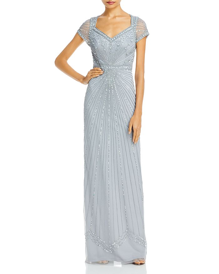 Adrianna Papell Beaded Gown | Bloomingdale's
