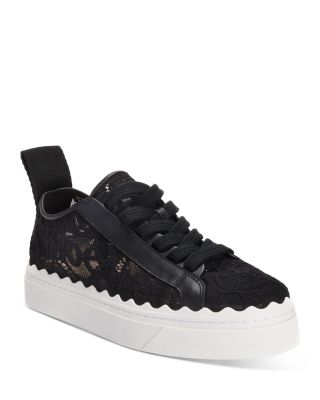 Women's Lauren Lace Low Top Sneakers