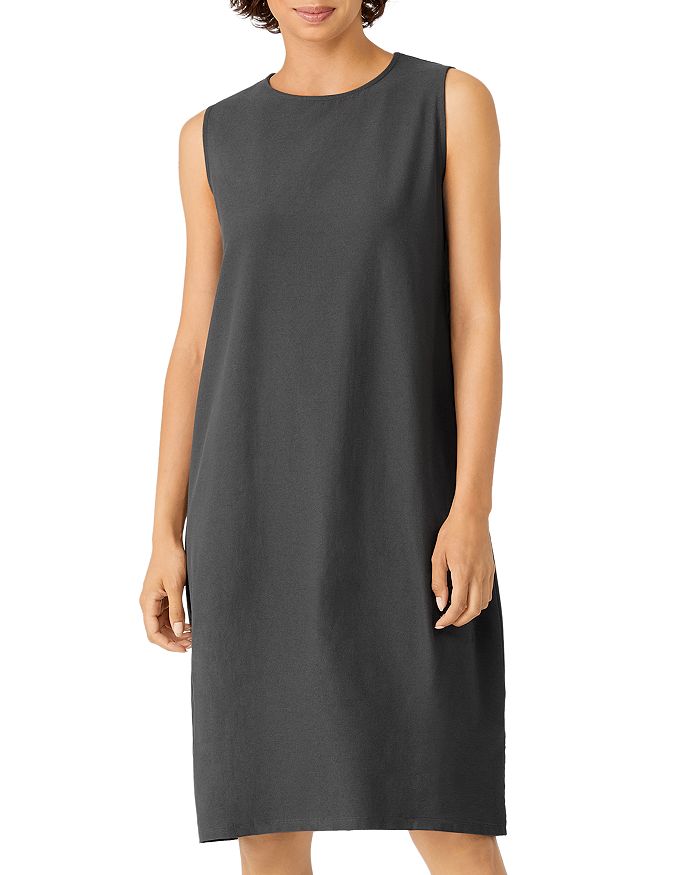 Eileen Fisher Knee Length Lantern Dress | Bloomingdale's