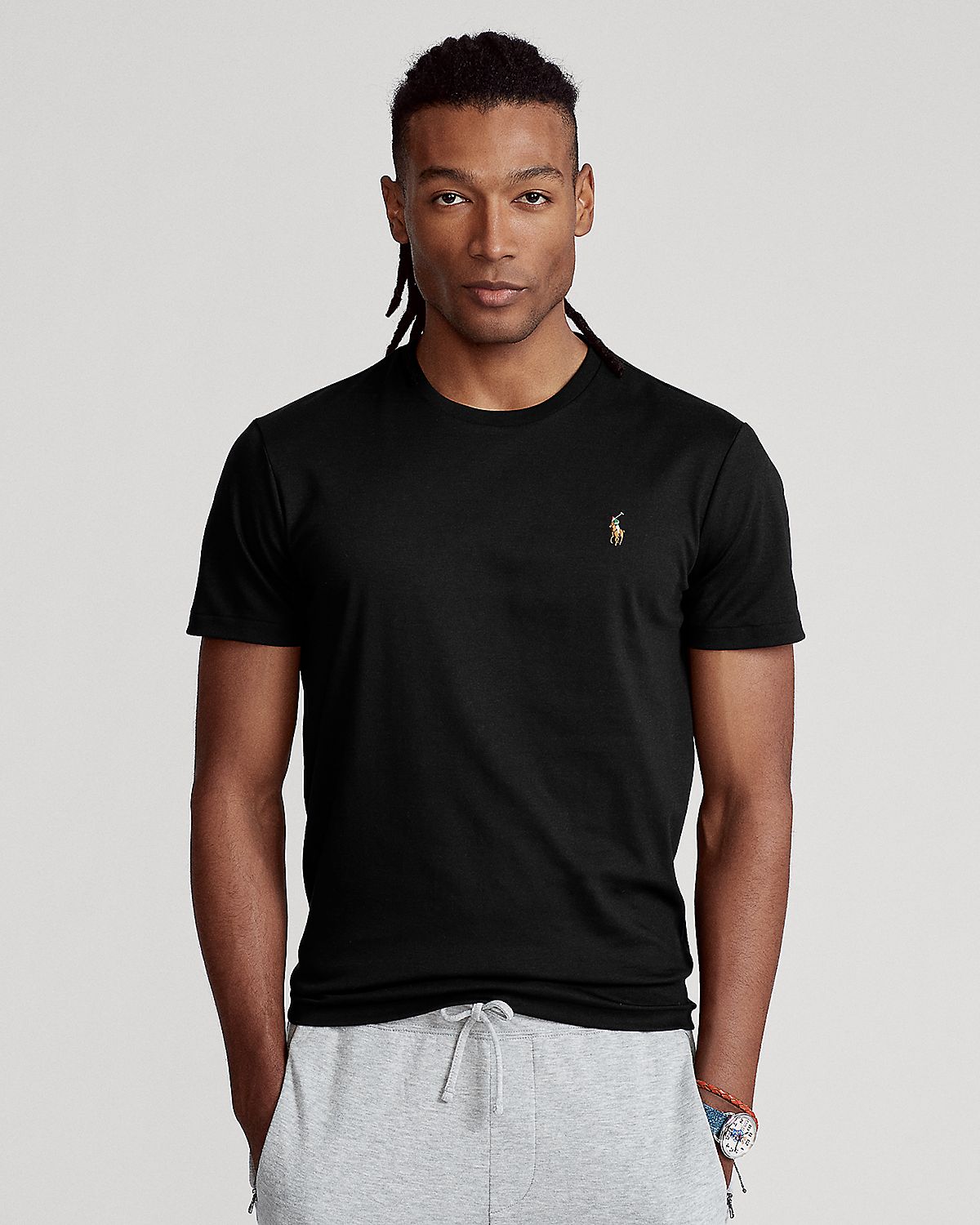 Polo Ralph Lauren Cotton Embroidered Logo Tee