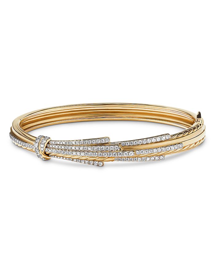 David Yurman - 18K Yellow Gold Angelika Diamond Spray Bracelet