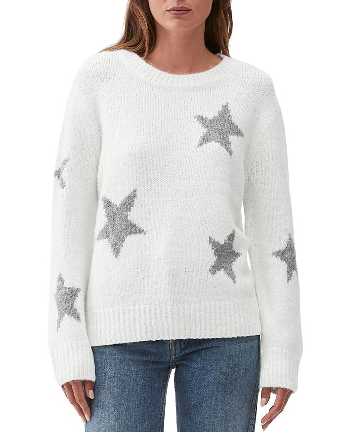 Michael Stars Stelle Star Intarsia Sweater | Bloomingdale's