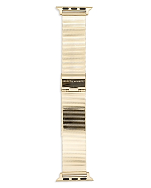 Rebecca Minkoff Apple Watch Mesh Bracelet, 38-40mm In Gold