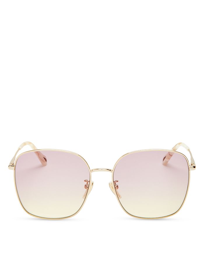 Chlo Women s Square Sunglasses 58mm Bloomingdale s