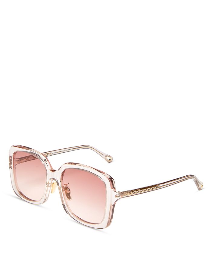 Chlo Square Sunglasses 57mm Bloomingdale s